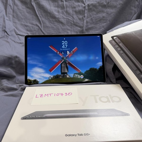 Samsung Galaxy Tab S10 Plus - Wi-Fi, Moonstone Gray, 512 GB, 12 GB, SM-X820