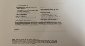 Mint
													MacBook Air 2018 - 13" - I5, Gold, 256 GB, 8 GB, photo 2 of 5