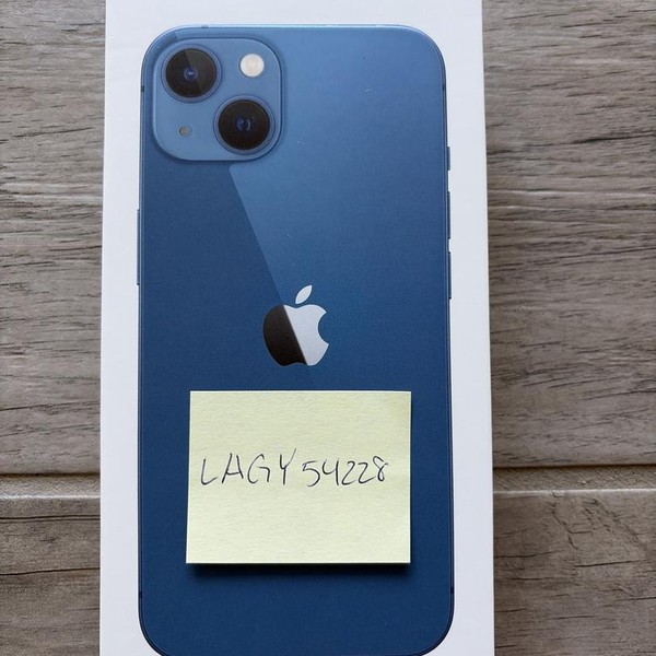 Apple iPhone 13 - Unlocked, 128 GB, Blue, A2482