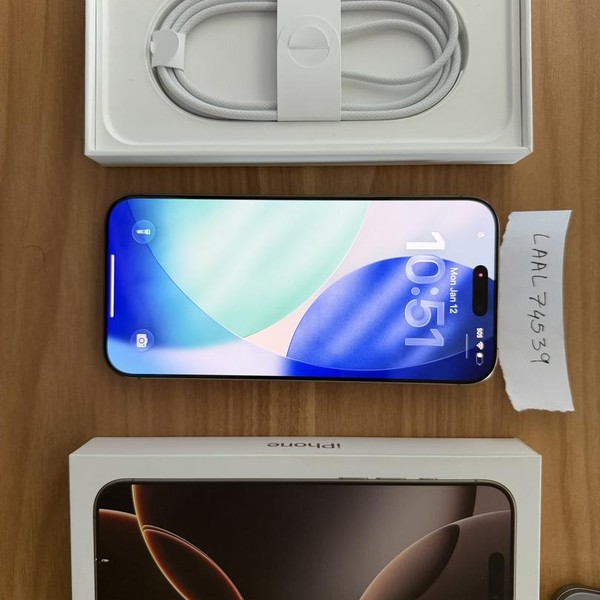 Apple iPhone 16 Pro Max - Unlocked, 256 GB, Desert, A3084