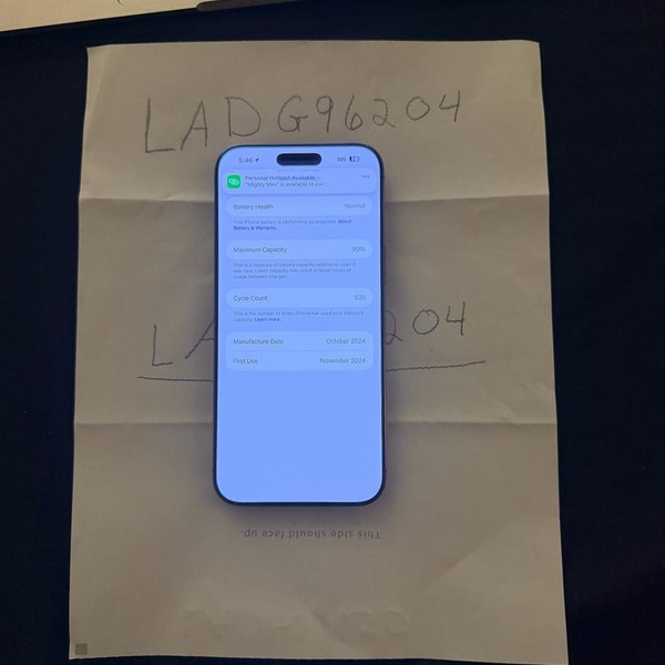 Apple iPhone 16 Pro Max - Unlocked, 256 GB, Desert, A3084