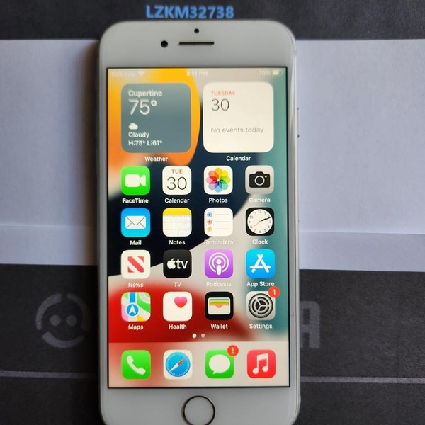 Apple iPhone 8 - Unlocked, 64 GB, Silver, A1905, GSM