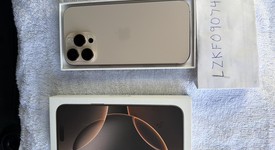 Mint
													Apple iPhone 16 Pro Max - Unlocked, Desert, 256 GB, A3084, photo 2 of 7