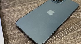 Good
													Apple iPhone 12 Pro Max - Unlocked, Pacific Blue, 128 GB, A2342, photo 2 of 10