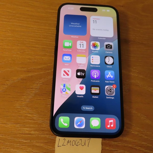 Apple iPhone 15 - T-Mobile, 128 GB, Black, A2846