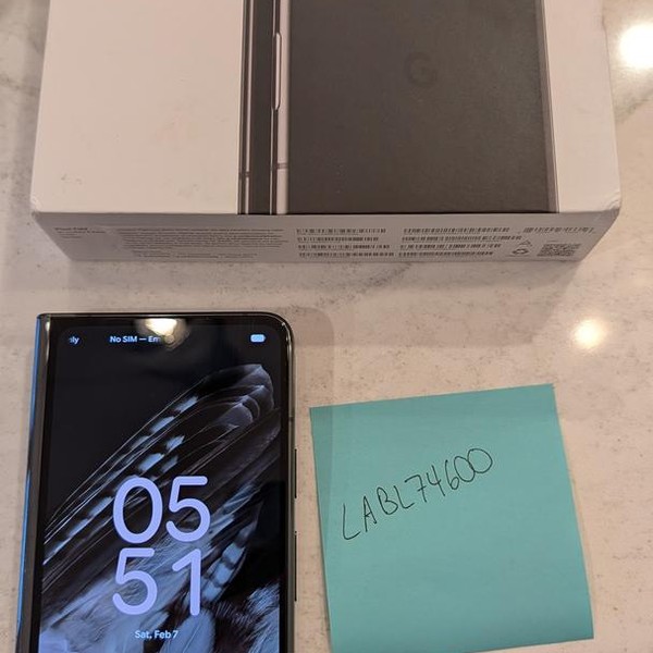 Google Pixel Fold - Verizon, 512 GB, Obsidian, 12 GB, G9FPL
