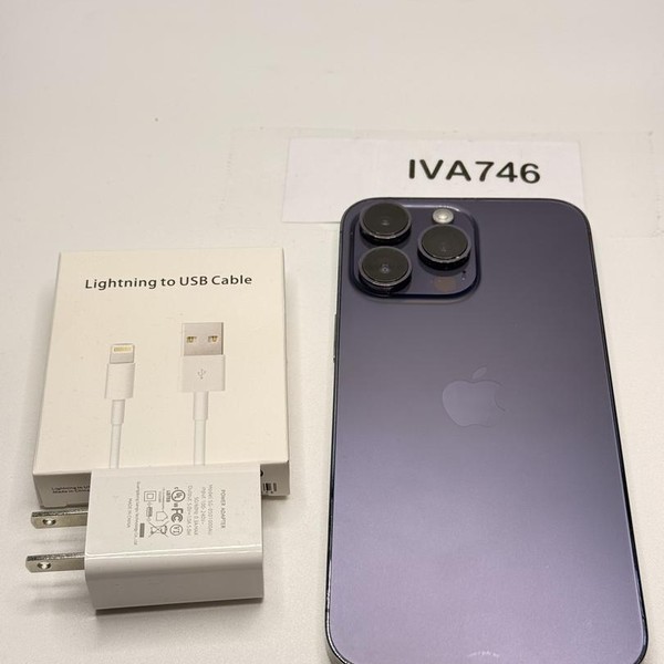 Apple iPhone 14 Pro Max - Unlocked, 128 GB, Purple, A2651