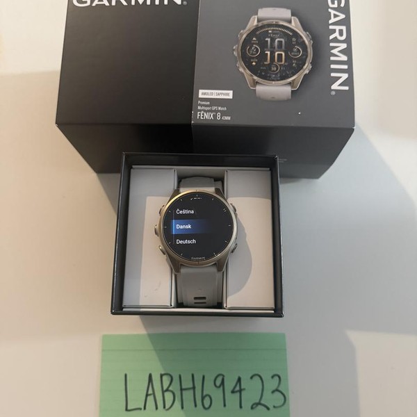 Garmin Fenix 8 - Sapphire, AMOLED