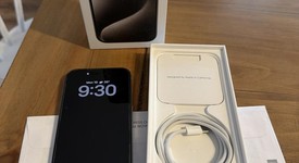 Good
													Apple iPhone 15 Pro - Unlocked, Natural, 256 GB, A2848, photo 1 of 5