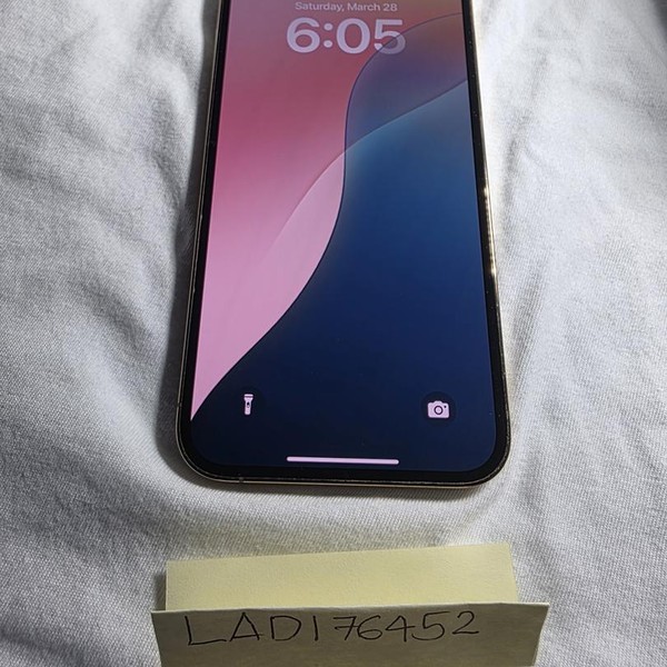 Apple iPhone 13 Pro Max - Unlocked, 128 GB, Gold, A2484