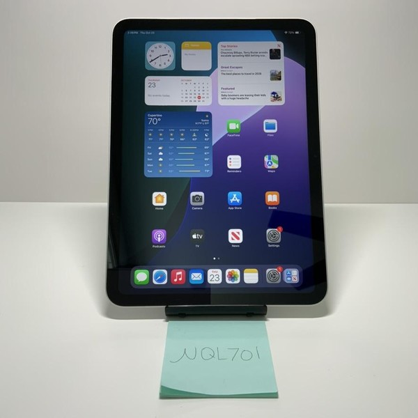 Apple iPad 10th Gen - Wi-Fi, 64 GB, Silver, A2696