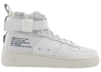 Nike SF Air Force 1 Mid White (GS) for sale