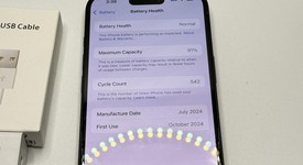 Good
													Apple iPhone 16 - Unlocked, Black, 128 GB, A3081, photo 1 of 4