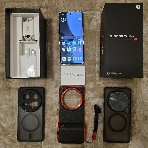 Xiaomi 15 Ultra - Unlocked Non-US, 512 GB, Black, 16 GB