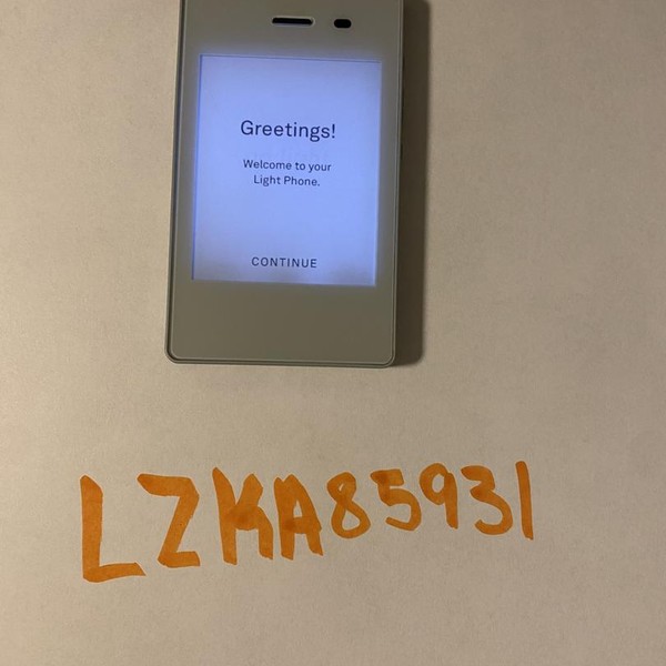 Light Phone 2 - Unlocked, Gray, 8 GB, 1 GB