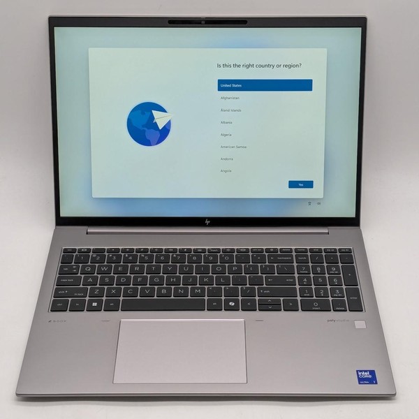 HP ZBook Firefly 16 inch G11 - 512 GB, Silver, 32 GB, Intel Core Ultra 7