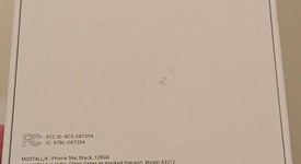 New
													Apple iPhone 16e - Metro by T-Mobile, Black, 128 GB, A3212, photo 1 of 3