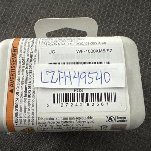 Sony WF-1000XM5 - Silver