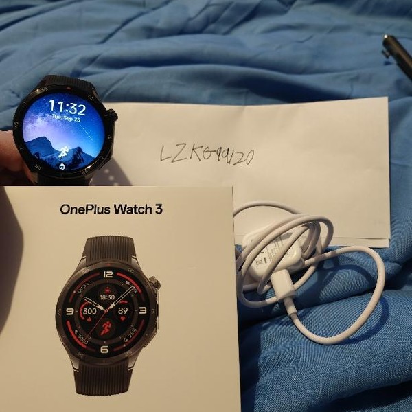OnePlus Watch 3 - Obsidian Titanium, 46mm