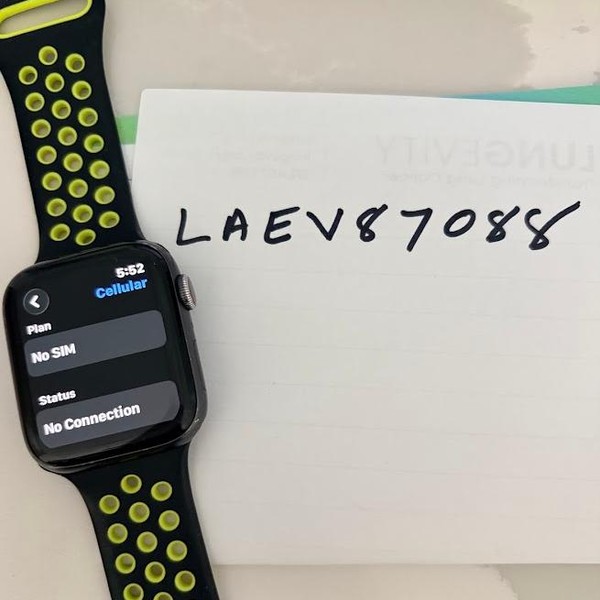 Apple Watch Series 6 44mm - Unlocked, Gray, A2294 - Cellular, Aluminum