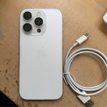 Good Apple iPhone 16 Pro - T-Mobile, 256 GB, White, A3083