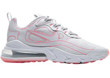 Nike Air Max 270 React Stitch White Flash Crimson for sale