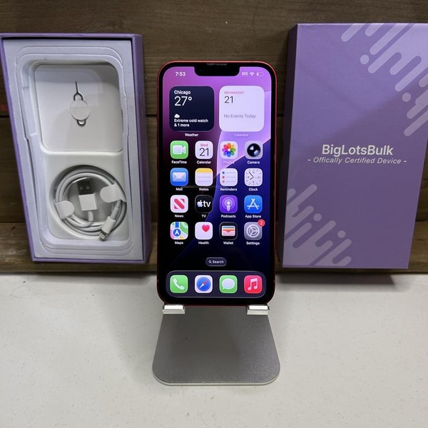 Apple iPhone 13 - Unlocked, Red, 512 GB, A2482