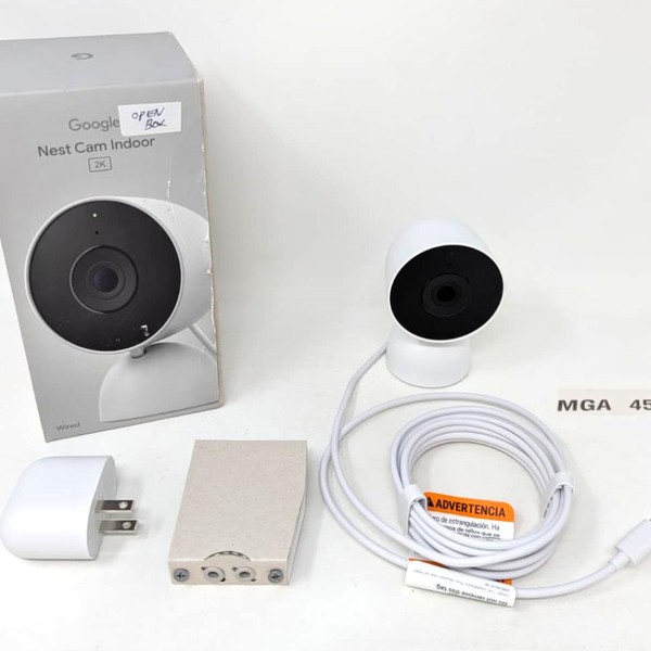 Google Nest Cam (Indoor) 3rd Gen - Snow