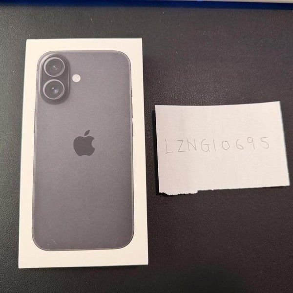 Apple iPhone 16 - Verizon, 128 GB, Black, A3081