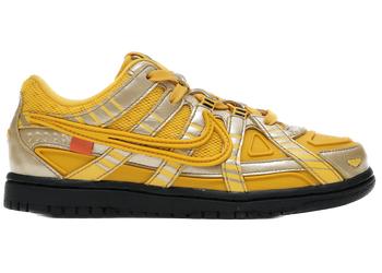 Nike Air Rubber Dunk Off-White University Gold (PS) for sale