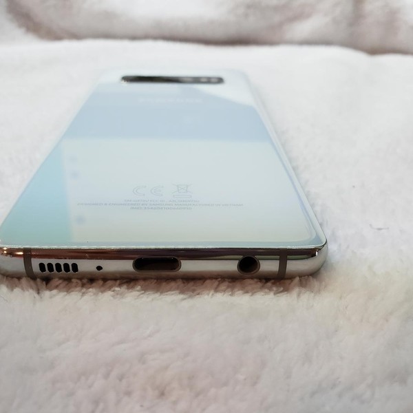 Samsung Galaxy S10 - Verizon, 128 GB, White, 8 GB, SM-G973U