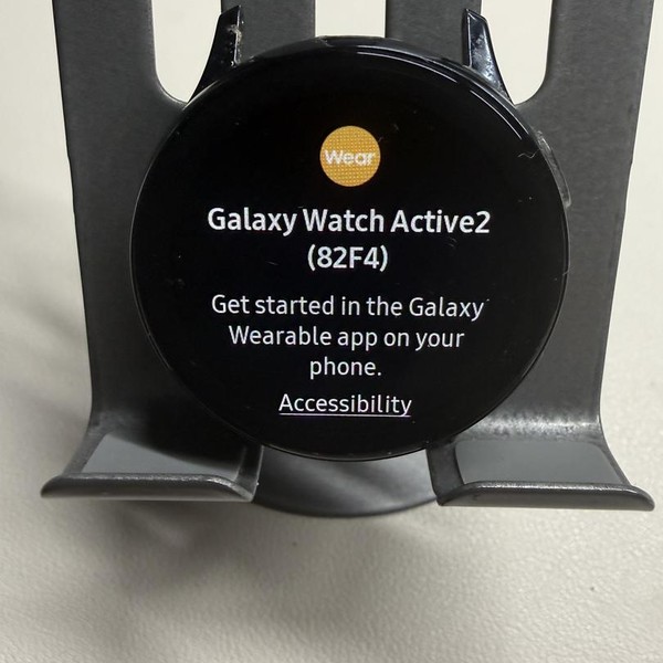 Samsung Galaxy Watch Active2 40mm - Unlocked, Black, Stainless Steel