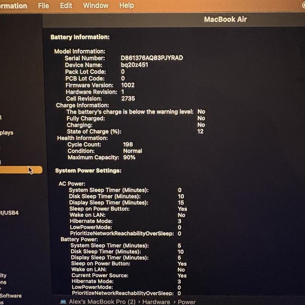 MacBook Air 2020 - 13 inch - 512 GB, Silver, 16 GB, Apple M1