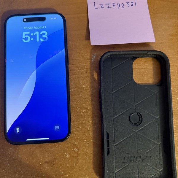 Apple iPhone 15 - AT&T, 128 GB, Black, A2846