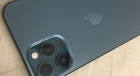 Good
													Apple iPhone 12 Pro Max - AT&T, Pacific Blue, 128 GB, A2342, photo 2 of 7