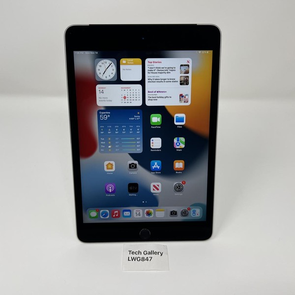 Apple iPad Mini 4 - Unlocked, 32 GB, Gray