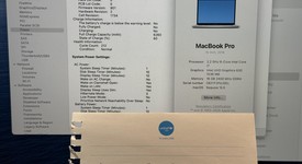 Good
													MacBook Pro 2018 (With Touch Bar) - 15" - I7, Silver, 256 GB, 16 GB, photo 3 of 19