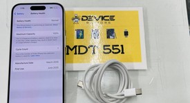 Good
													Apple iPhone 16 - Unlocked, White, 128 GB, A3081, photo 4 of 8