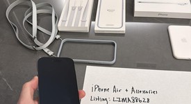 Mint
													Apple iPhone Air - Unlocked, Sky Blue, 512 GB, A3260, photo 3 of 5