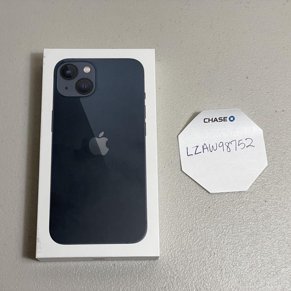 Apple iPhone 13 - Metro by T-Mobile, 128 GB, Midnight, A2482