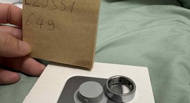Fair
													Oura Ring Gen 4 - Silver, Size 11, photo 1 of 4