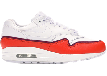 Nike Air Max 1 Liner White Red (Women's) for sale