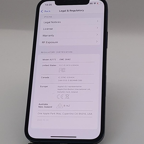 Apple iPhone 12 - AT&T, 64 GB, Blue, A2172