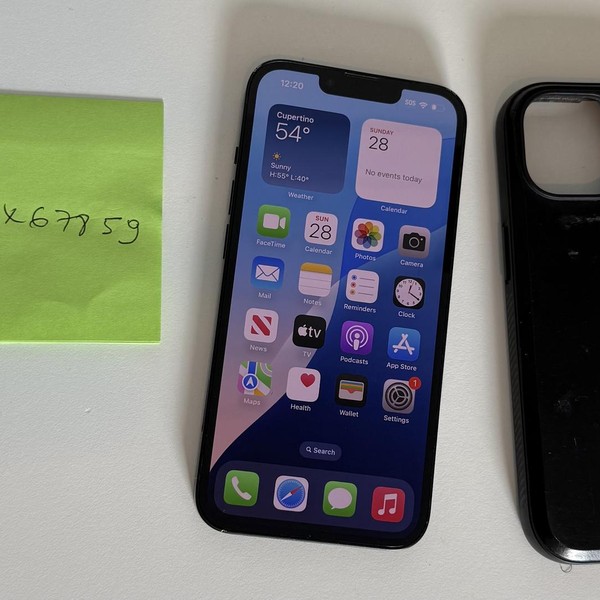 Apple iPhone 13 - Unlocked, Midnight, 128 GB, A2482