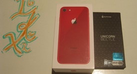 Good
													Apple iPhone 8 - Unlocked, Red, 64 GB, A1905, GSM, photo 1 of 6