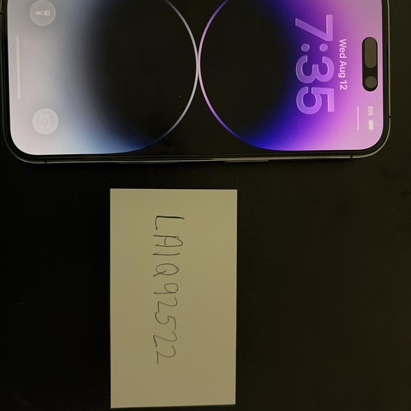 Apple iPhone 14 Pro - Unlocked, 128 GB, Purple, A2650