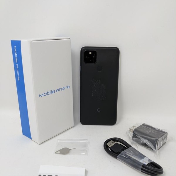 Google Pixel 4a - Unlocked, 128 GB, Black, 6 GB, G025J