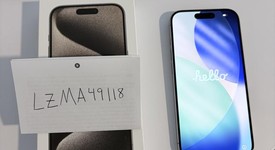 Good
													Apple iPhone 15 Pro - Unlocked, Natural, 128 GB, A2848, photo 1 of 9