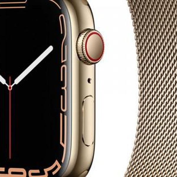 Apple Watch Series 7 41mm - Unlocked, Gold, A2475 - Cellular, Stainless