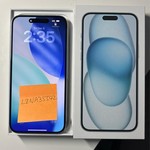 Good Apple iPhone 15 Plus - Unlocked, Blue, 128 GB, A2847